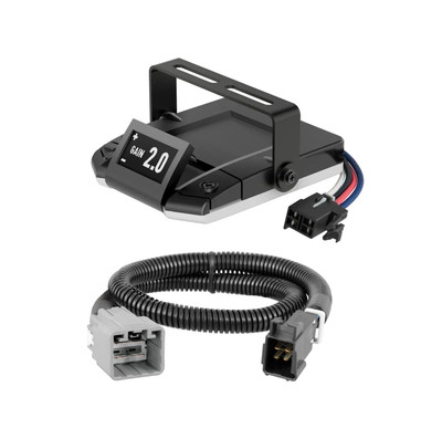 2005-2007 Ford F-250 Super Duty All CURT Assure Proportional 1-4 Axel Auto Leveling Motion-Sensing Trailer Brake Controller