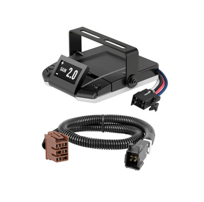 2003-2006 GMC Sierra 1500 All CURT Assure Proportional 1-4 Axel Auto Leveling Motion-Sensing Trailer Brake Controller