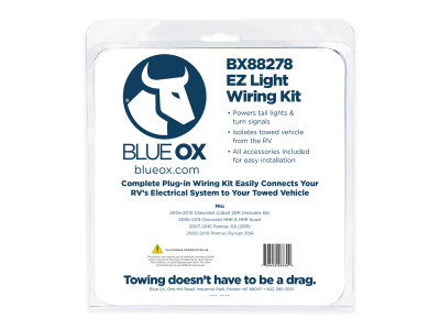 BlueOx EZ Light Wiring Harness Kit For Select COBALT(4 DR)/GS(4 DR) BX88278