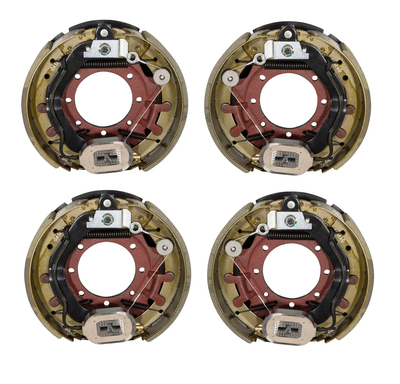SET OF 2, 12.5" x 3.38" - 10,000 lbs Lippert Electric Trailer Brake Assembly Left+ Right