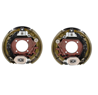 SET OF  12.5" x 3.38" - 8,000 lbs Lippert Electric Trailer Brake Assembly Left+ Right
