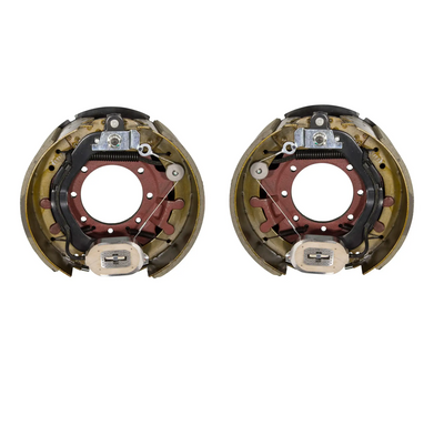 SET OF  12.5" x 5" - 12,000 lbs Lippert Electric Trailer Brake Assembly Left+ Right