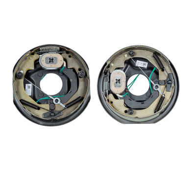 SET OF  10" x 2-1/4" - 3,500 lbs FORWARD SELF-ADJUSTING BRAKE Lippert Electric Trailer Brake Assembly Left+ Right
