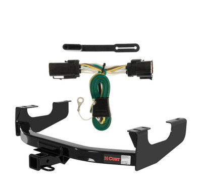 2004 Ford F-150 Heritage Edition Curt 2", Class 3 Trailer Tow Hitch + 4-flat Wiring Kit 13355