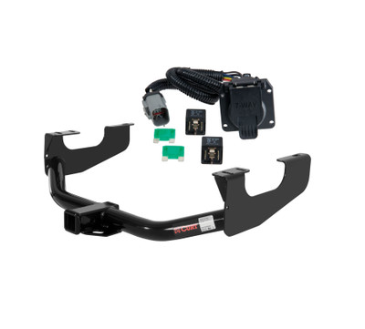 99 - 01 Ford F-250 Super Duty Curt 2", Class 3 Trailer Tow Hitch + 7-way Wiring Kit 13359