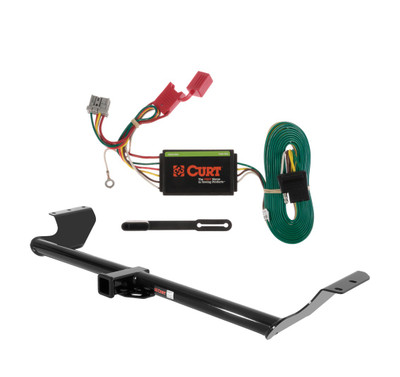 2005 - 2010 Honda Odyssey Curt 2", Class 3 Trailer Tow Hitch + 4-flat Wiring Kit 13068