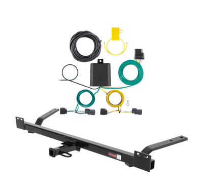 1991 - 1996 Buick Roadmaster Wagon Curt 1-1/4", Class 2 Trailer Tow Hitch + 4-flat Wiring Kit 12041
