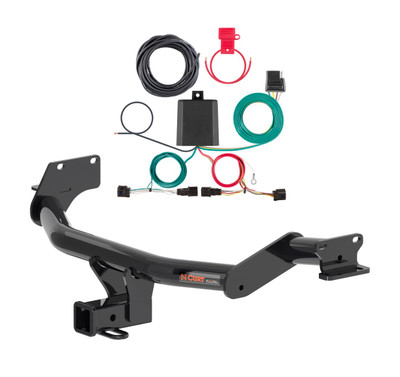 2023 - 2024 Hyundai Palisade Curt 2", Class 3 Trailer Tow Hitch + 4-flat Wiring Kit 13427