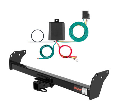 1983 - 1985 GMC Jimmy Down size Curt 2", Class 3 Trailer Tow Hitch + 4-flat Wiring Kit 13083