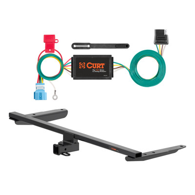18 - 24 Honda Odyssey Curt 2", Class 3 Trailer Tow Hitch + 4-flat Wiring Kit 13523