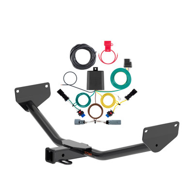 2024 - 2026 Buick Envista Avenir only Curt 2", Class 3 Trailer Tow Hitch + 4-flat Wiring Kit 13585
