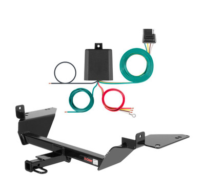 1997 - 2005 Buick Century Sedan Curt 1-1/4", Class 2 Trailer Tow Hitch + 4-flat Wiring Kit 12239
