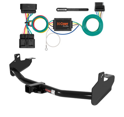 2006 Isuzu I-280 Curt 2", Class 3 Trailer Tow Hitch + 5-Flat Wiring Kit 13252