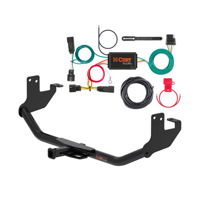 2017 - 2022 Buick Encore Curt 1-1/4", Class 1 Trailer Tow Hitch + 4-flat Wiring Kit 11527
