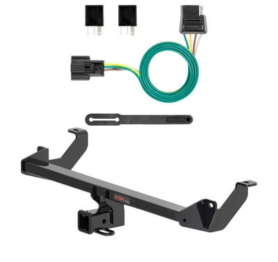 2019 - 2020 Buick Envision Curt 2", Class 3 Trailer Tow Hitch + 4-flat Wiring Kit 13405
