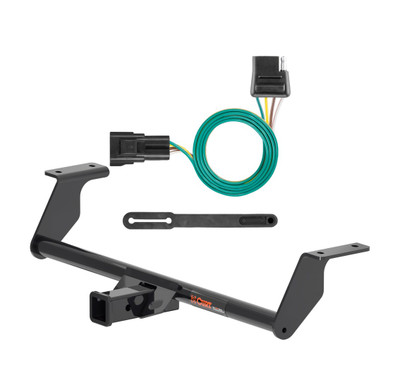 2021 - 2022 Buick Envision Curt 2", Class 3 Trailer Tow Hitch + 4-flat Wiring Kit 13479