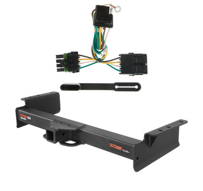 2003 - 2006 Chevrolet Suburban Curt 2", Class 5 Trailer Tow Hitch + 4-flat Wiring Kit 15324