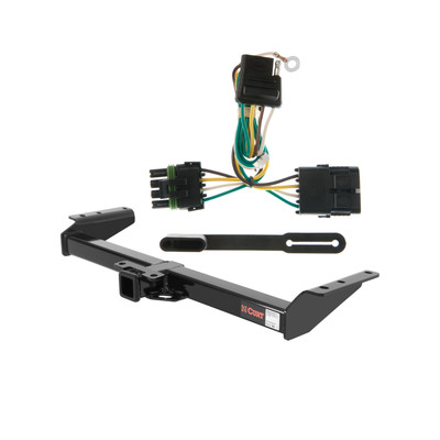 00 Chevrolet Tahoe New body style, 4.8L or 5.3L Curt 2", Class 4 Trailer Tow Hitch + 4-flat Wiring Kit 14080