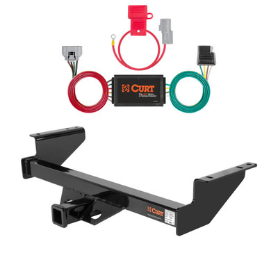2000 Toyota Tundra #13180 will not fit with towable bumper mount Curt 2", Class 3 Trailer Tow Hitch + 4-flat Wiring Kit 13184