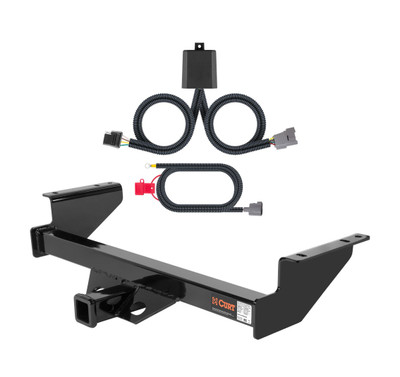 2001 - 2002 Toyota Tundra #13180 will not fit with towable bumper mount Curt 2", Class 3 Trailer Tow Hitch + 4-flat Wiring Kit 13184
