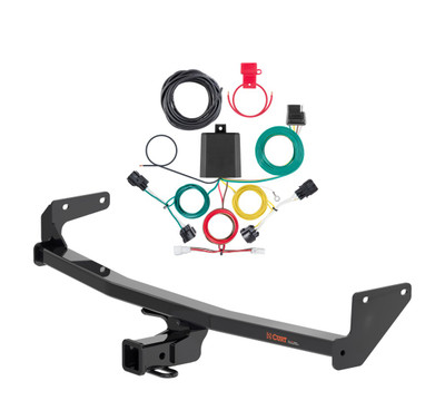 2023 - 2026 Kia Niro Curt 2", Class 3 Trailer Tow Hitch + 4-flat Wiring Kit 13531