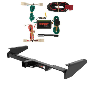 2001 - 2003 Toyota Highlander Curt 2", Class 3 Trailer Tow Hitch + 4-flat Wiring Kit 13429
