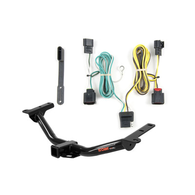 2012 - 2020 Dodge Journey Curt 2", Class 3 Trailer Tow Hitch + 4-flat Wiring Kit 13201