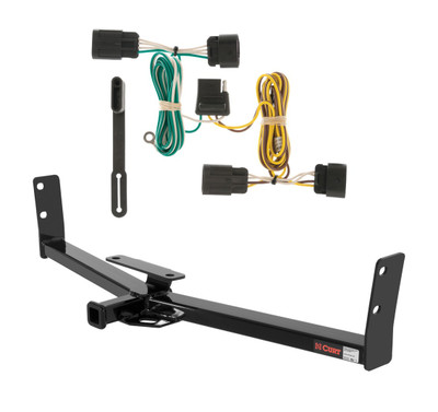 2010 - 2017 Chevrolet Equinox Curt 1-1/4", Class 2 Trailer Tow Hitch + 4-flat Wiring Kit 12291