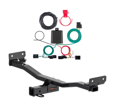 2023 - 2026 Kia Sportage Curt 2", Class 3 Trailer Tow Hitch + 4-flat Wiring Kit 13485