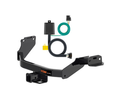 23 - 23 Kia Sorento Curt 2", Class 3 Trailer Tow Hitch + 4-flat Wiring Kit 13473