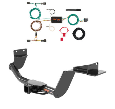 2016 - 2020 Kia Sorento SX Limited 2.0L and EX 2.0L models only Curt 2", Class 3 Trailer Tow Hitch + 4-flat Wiring Kit 13195