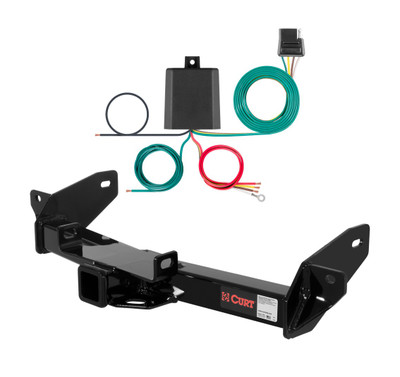 2006 - 2008 Lincoln Mark LT Curt 2", Class 3 Trailer Tow Hitch + 4-flat Wiring Kit 13360