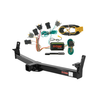 96 - 01 Mercury Mountaineer Curt 2", Class 3 Trailer Tow Hitch + 4-flat Wiring Kit 13033