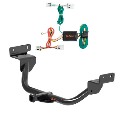 2011 - 2017 Nissan Juke AWD, excluding Nismo Curt 1-1/4", Class 1 Trailer Tow Hitch + 4-flat Wiring Kit 11088