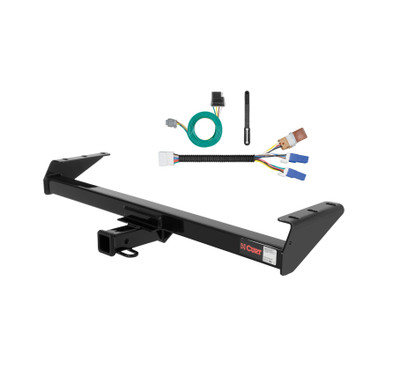 05 - 24 Nissan Frontier Curt 2", Class 3 Trailer Tow Hitch + 4-flat Wiring Kit 13241-1