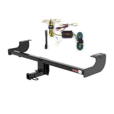 04 - 06 Scion xB Curt 1-1/4", Class 1 Trailer Tow Hitch + 4-flat Wiring Kit 11487