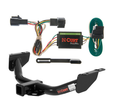 1998 - 2007 Mazda B3000 2000 - 2005 models are no drill Curt 2", Class 3 Trailer Tow Hitch + 4-flat Wiring Kit 13138