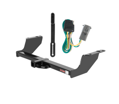 98 - 01 Mazda B3000 00 - 05 models are no drill Curt 1-1/4", Class 2 Trailer Tow Hitch + 4-flat Wiring Kit 12012
