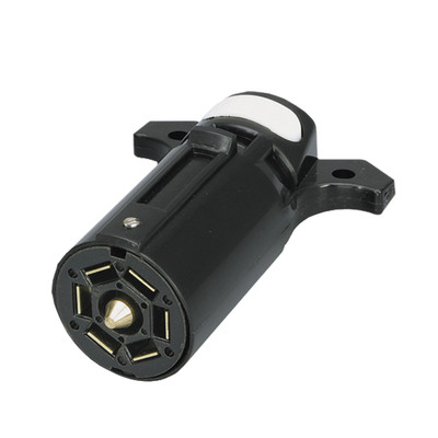Bargman Wiring Connector, 7-Way Trailer End, No Wire BM50-77-003