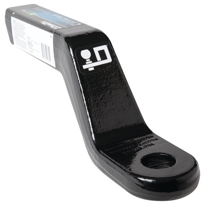 Draw-Tite Trailer Hitch Ball Mount, Fits 2 Inch Square Receiver, 4 Inch Drop, 3 Inch Rise, 16,000 lbss. Capacity, Black