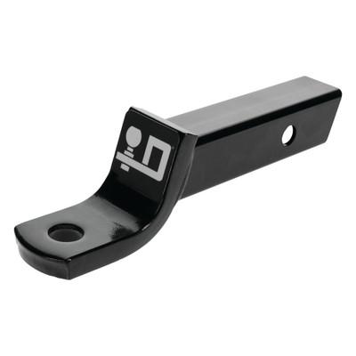 Draw-Tite Trailer Hitch Ball Mount, Fits 2 Inch Square Receiver, 2 Inch Drop, 0.75 Inch Rise, 7,500 lbss. Capacity, Black