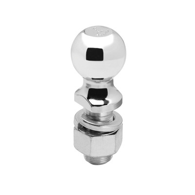 Draw-tite Trailer Hitch Ball, 2 in. Diameter, 8,000 lbs. Capacity, 1-1/4 in. Shank Dia, 2-3/4 in. Shank Length, Chrome DT63830