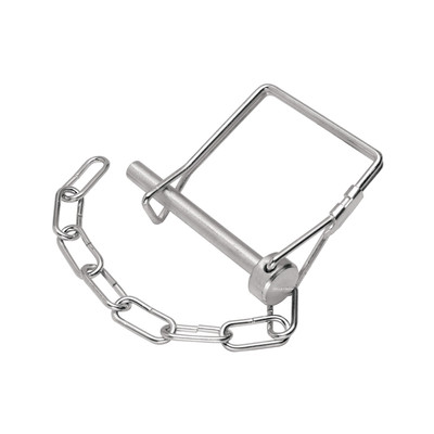 Draw-tite Replacement Part, Pin & Chain Assy. for Pintle Hooks, 1/4 in. Dia.for Pintle Hooks