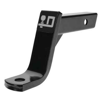 Draw-tite Trailer Hitch Ball Mount, Fits 2 in. Receiver, 6 in. Drop, 4.75 in. Rise, 7,500 lbss. Capacity, Black