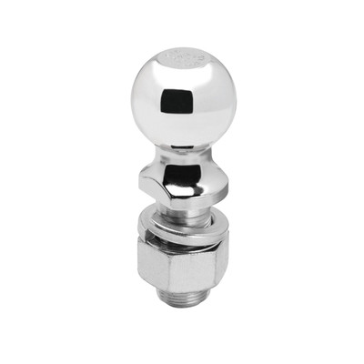 Draw-tite Trailer Hitch Ball, 2-5/16 in. Diameter, 12,000 lbs. Capacity, 1-1/4 in. Shank Dia, 2-3/4 in. Shank Length, Chrome DT63834