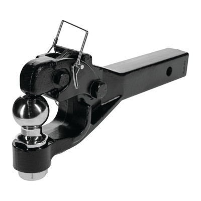 Draw-tite Pintle Hook & Ball Combination, Fits 2 in. Receiver, 12,000 lbs. Capacity Hook, 2 in. Ball, 7,000 lbs. Capacity Ball
