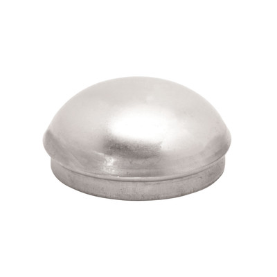 Fulton Trailer Wheel Bearing Grease Cap, 2.446 in. Diameter, Zinc Plated