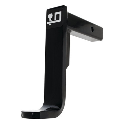 Draw-tite Trailer Hitch Ball Mount, Fits 2 in. Receiver, 11 in. Drop, 9.75 in. Rise, 5,000 lbss. Capacity, Black