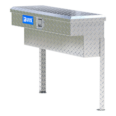 UWS Bright Aluminum 36" Truck Side Tool Box TBSM-36