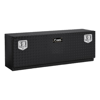 UWS Gloss Black Aluminum 60" Single-Door Topside Truck Tool Box (Heavy Packaging) EC40032